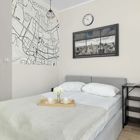 Διαμέρισμα Funkcjonalne Z Klimatyzacja I Miejscem Do Pracy By Renters Κατοβίτσε